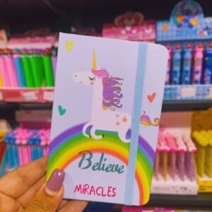 ميني نوت بوك يونيكورن بحزام